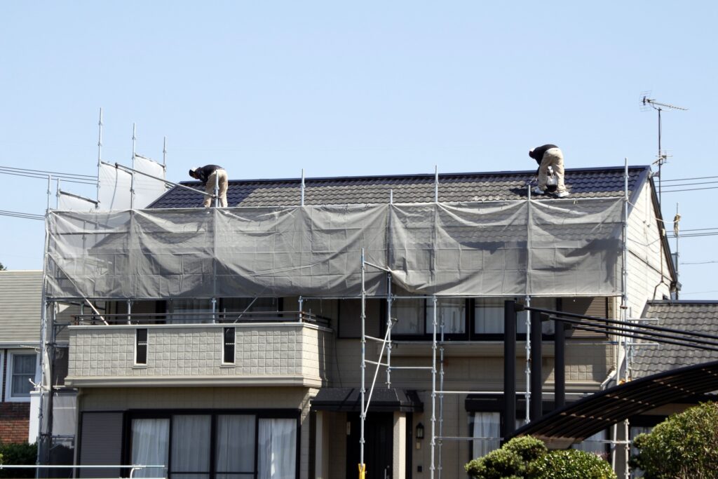足場工事