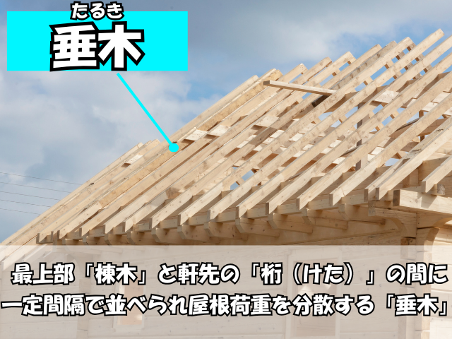 垂木(たるき)とは？